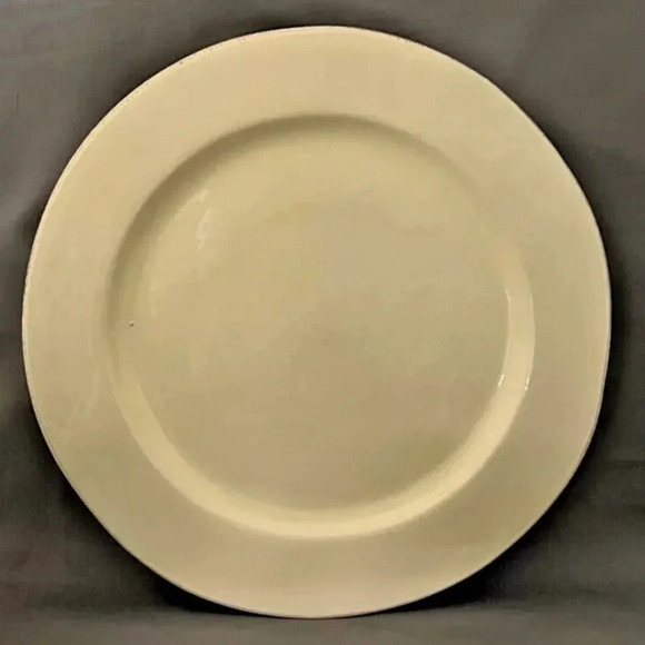 VIETRI | ITALY CUCINA FRESCA LARGE DINNER PLATE. CREAM & YELLOW SAFFRON. NWOT - Picture 5 of 5